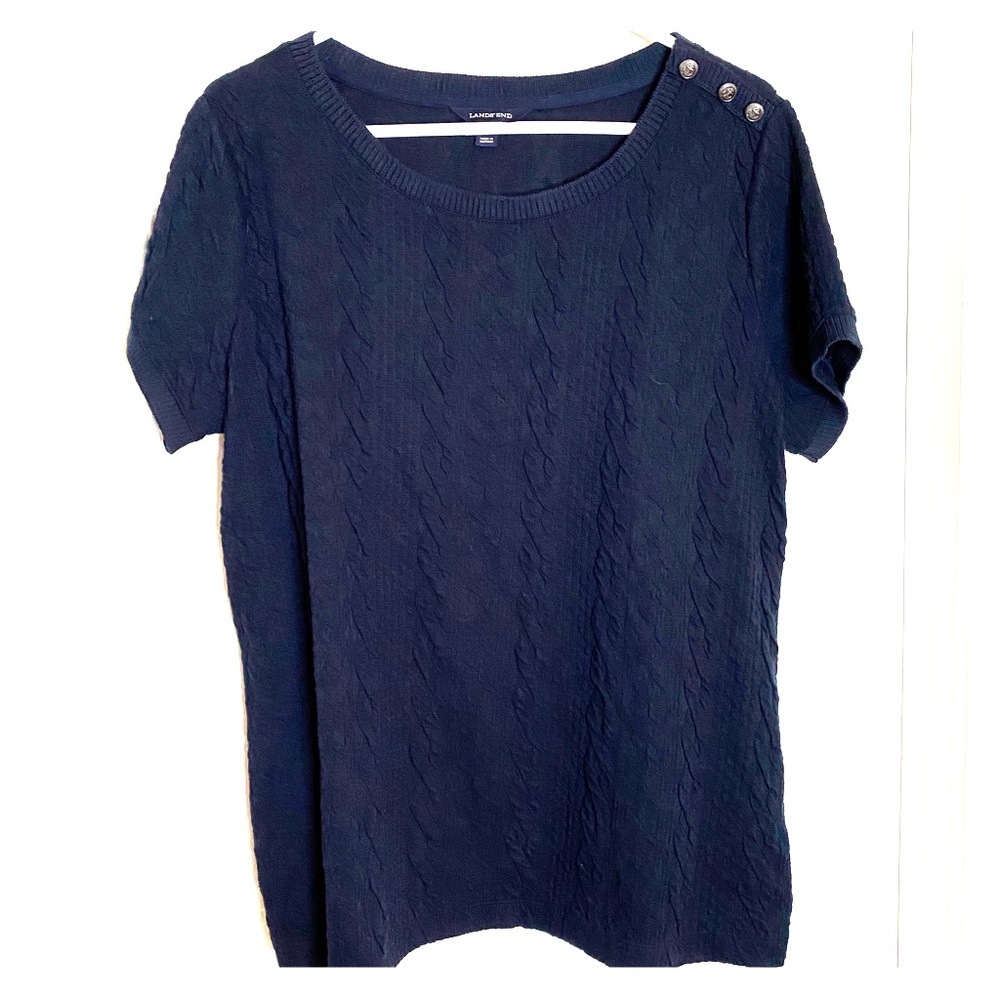 Lands End XL Short Sleeve Top